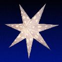 Centauri white 7 point star lamp