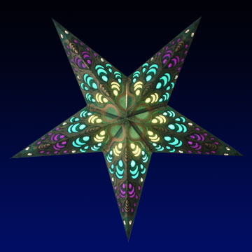 Gold Pulse star lantern