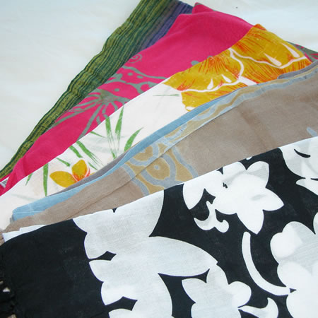 Bali rayon sarongs