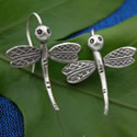 hilltribe dragonfly earring