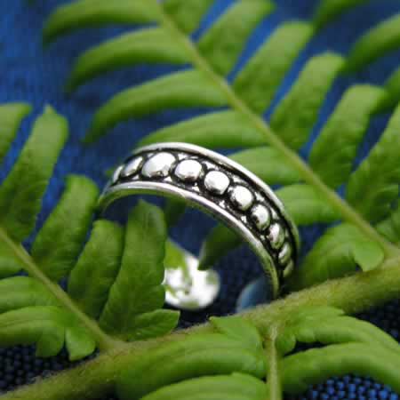 Wholesale sterling silver toe ring with desgin