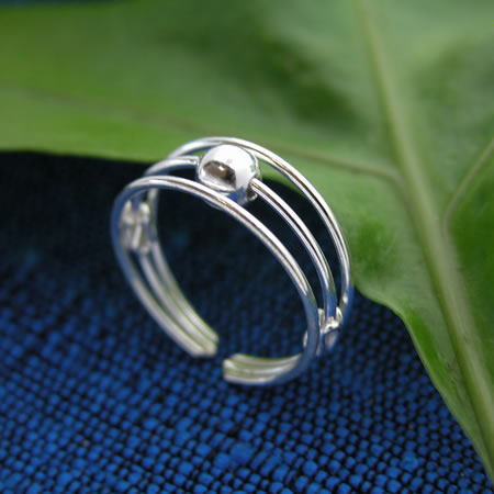 wholesale sterling silver toe ring