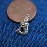 Sterling silver mermaid charm