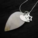 wholesale silver jewelry cluster necklace