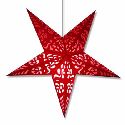Red Punch Star Lamp