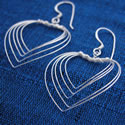 silver earring