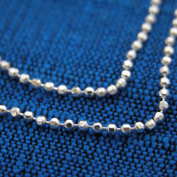 ball and chain necklace.