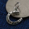 wholesale silver horseshoe charm