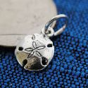 wholesale sterling silver sand dollar charm