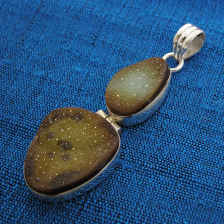 Druzy and sterling silver jewelry image