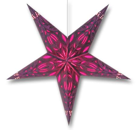 Phoenix purple star lantern image