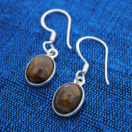 Petersite earrings