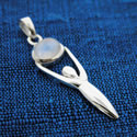 goddess pendant