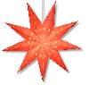 PAPER STAR LAMP IMAGE: Batik Paper Star Lantern
