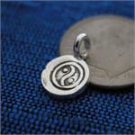 Silver Yin Yang Charm