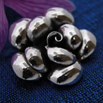 silver flower pendant