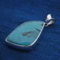 Turquoise and Sterling Pendant