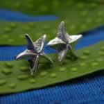 wholesale silver earring starfish