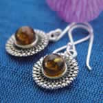 wholesale amber earrings