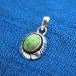 green turquoise pendant