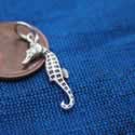 Silver Cherries Charm