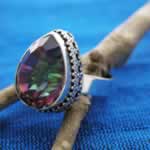 wholesale mystic topaz ring