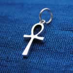 wholesale silver ankh charm