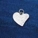 wholesale silver heart charm