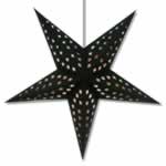 Solid Black Star Lantern