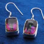 wholesale mystic topaz earrings