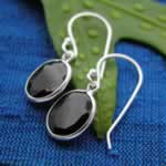 wholesale silver and garnet earrings
