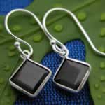 wholesale garnet silver earrings