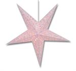 STAR LAMP IMAGE: Glitter swirl star lamp