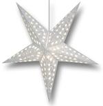 STAR LAMP IMAGE: Glitter swirl star lamp