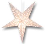 STAR LAMP IMAGE: Glitter swirl star lamp