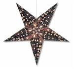 BLUE HEARTS AND FLOWERS STAR LAMP